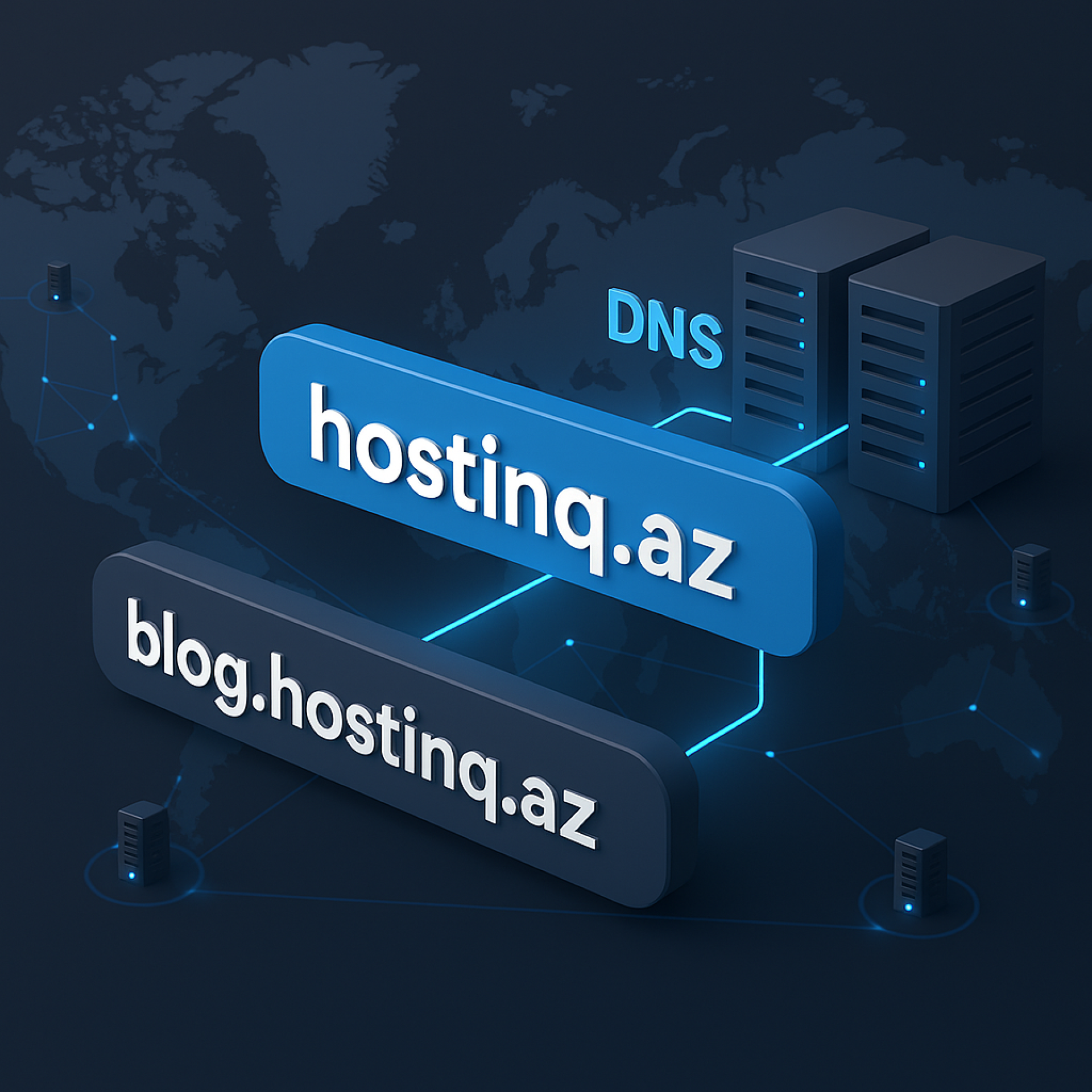 Domen və alt domen (subdomain) nədir və aralarındakı fərq